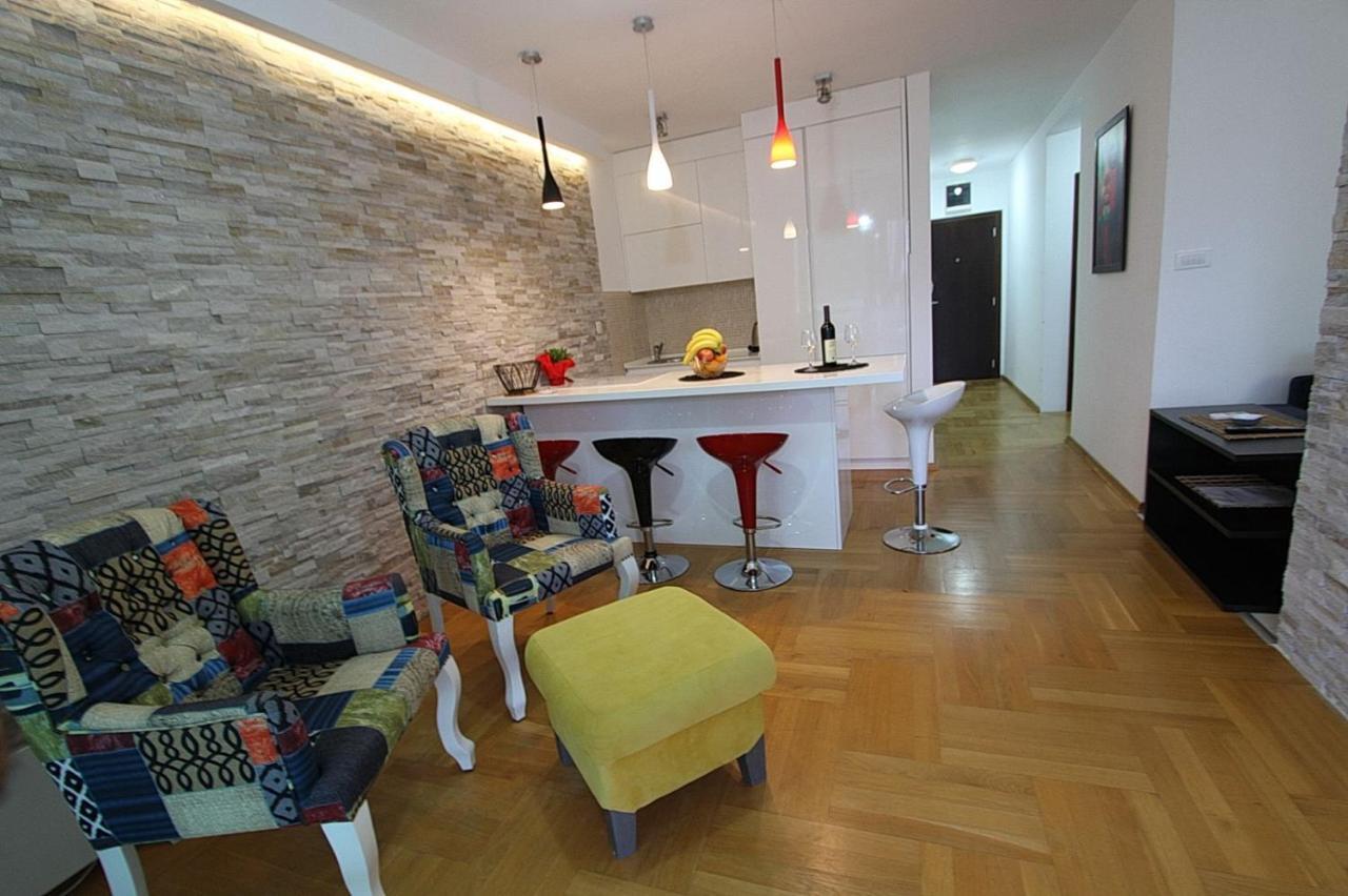 Luxury Apartment Big Blue Budva Luaran gambar